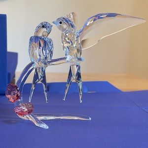 Swarovski Austrian Crystal Swallows - NIB